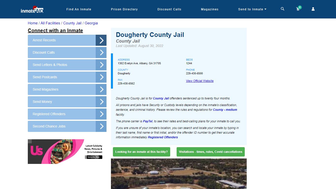 Dougherty County Jail - Inmate Locator - Albany, GA